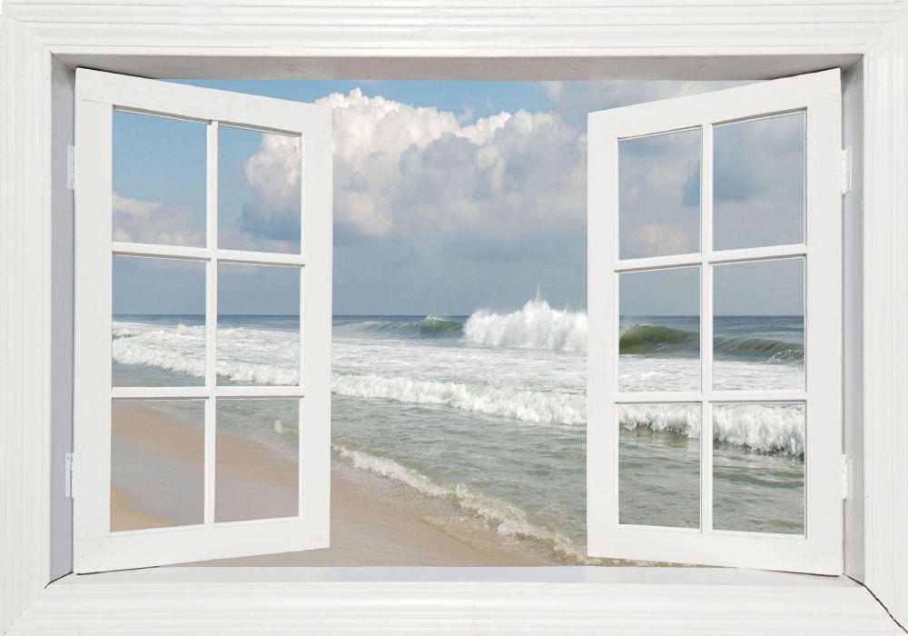 Window Favorite Beach Day